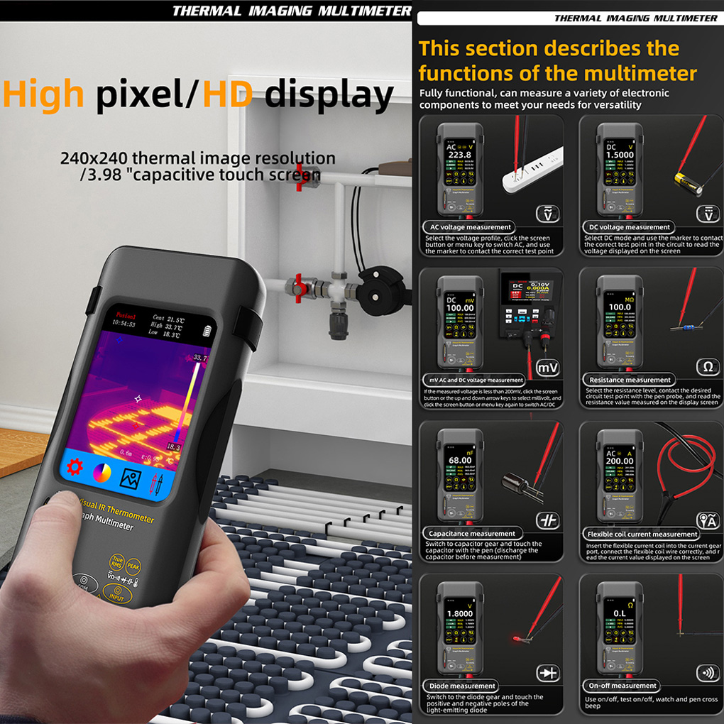 Nf 521 Thermal Imaging Camera - SH7 320 x 320 Wärmebildkamera, 20.000