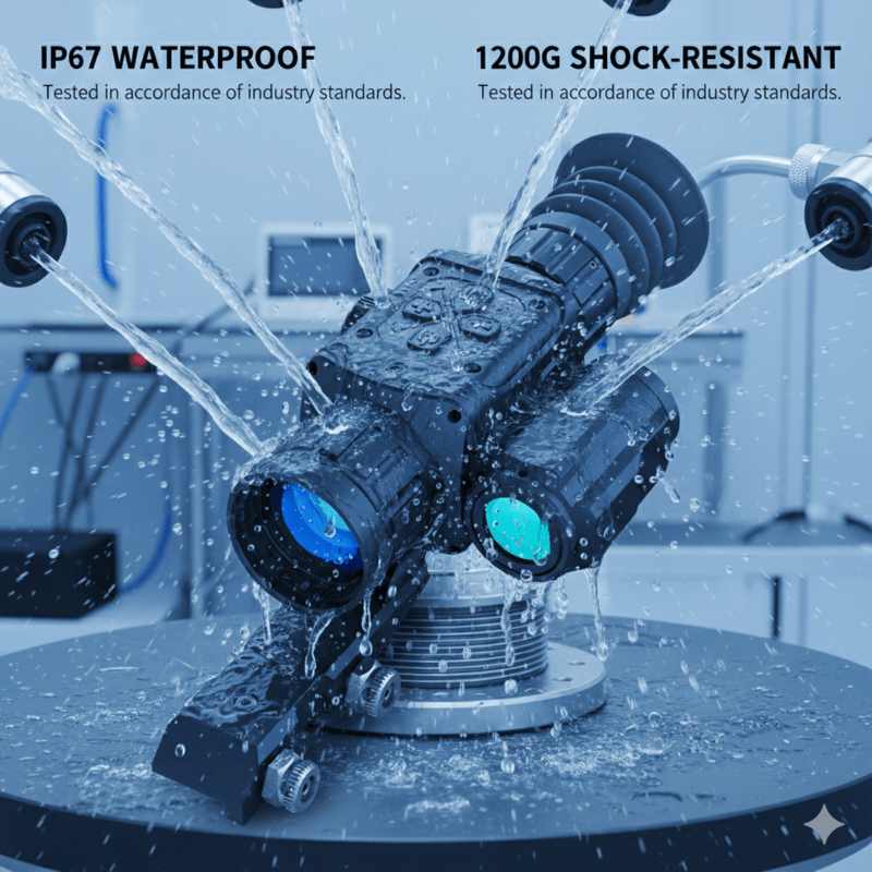 WOLF3M Wärmebildkamera mit LRF – Thermal Scope Night Vision Monocular Bewertung und Preis