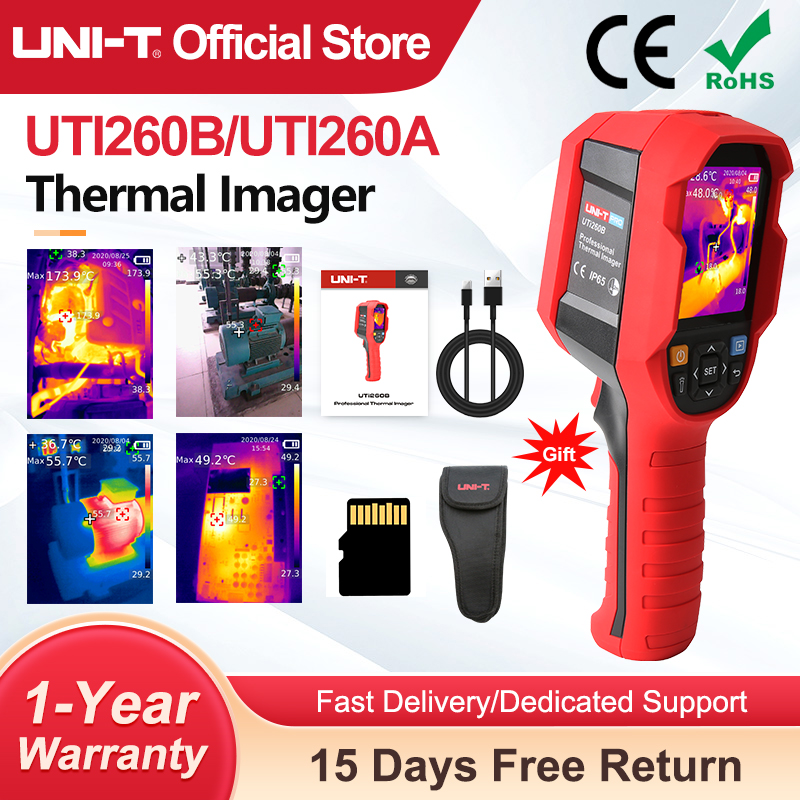 UNI-T UTI260B UTI260A Wärmebil – Thermal Imaging Camera 256X192 Bewertung und Preis