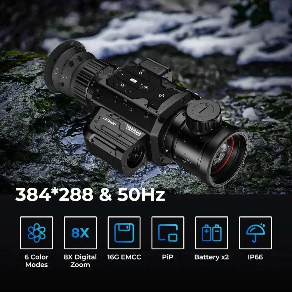 Wärmebild-Nachtsichtgerät-Tele – Hunting Thermal Imaging Scope Bewertung und Preis