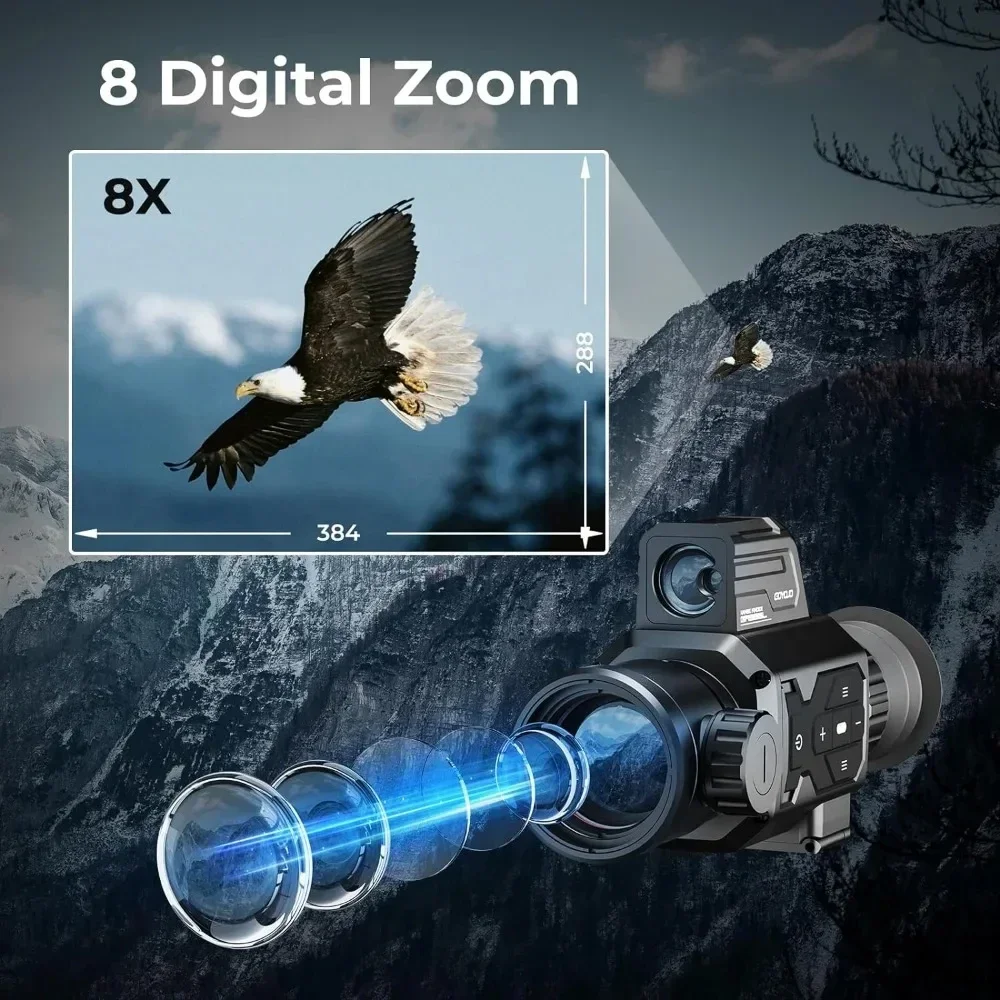 Wärmebild-Nachtsichtgerät-Tele – Hunting Thermal Imaging Scope Bewertung und Preis