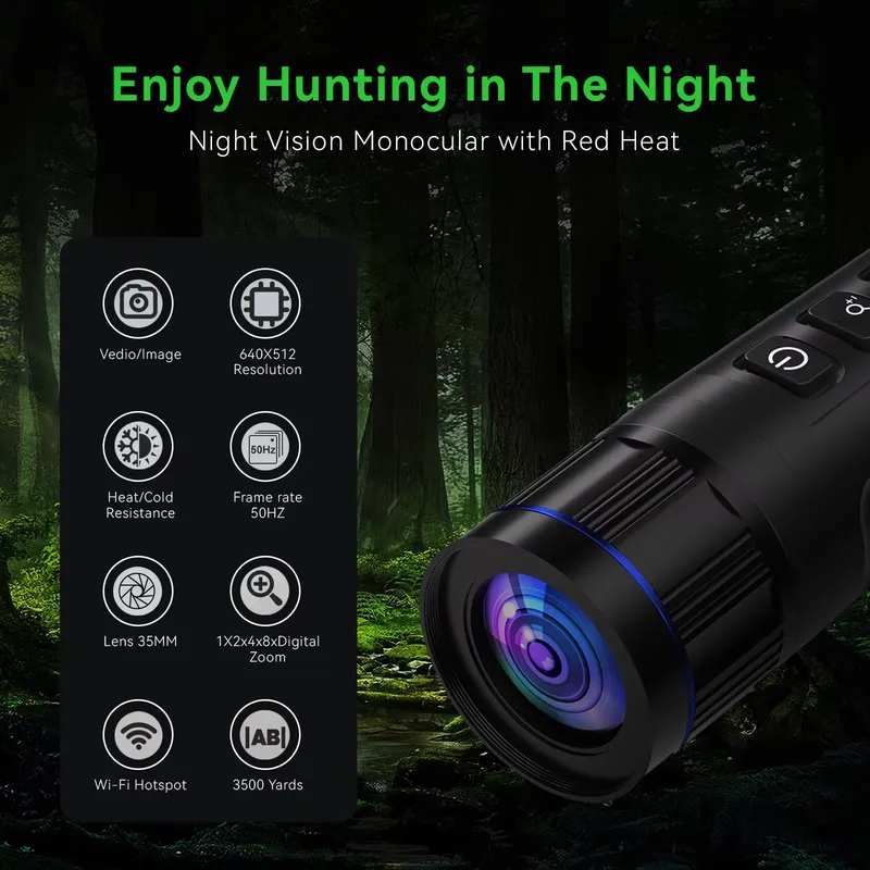 CE-6 Mini-Kamera 640*512 Wärme – Thermal Scope Night Vision Monocular Bewertung und Preis