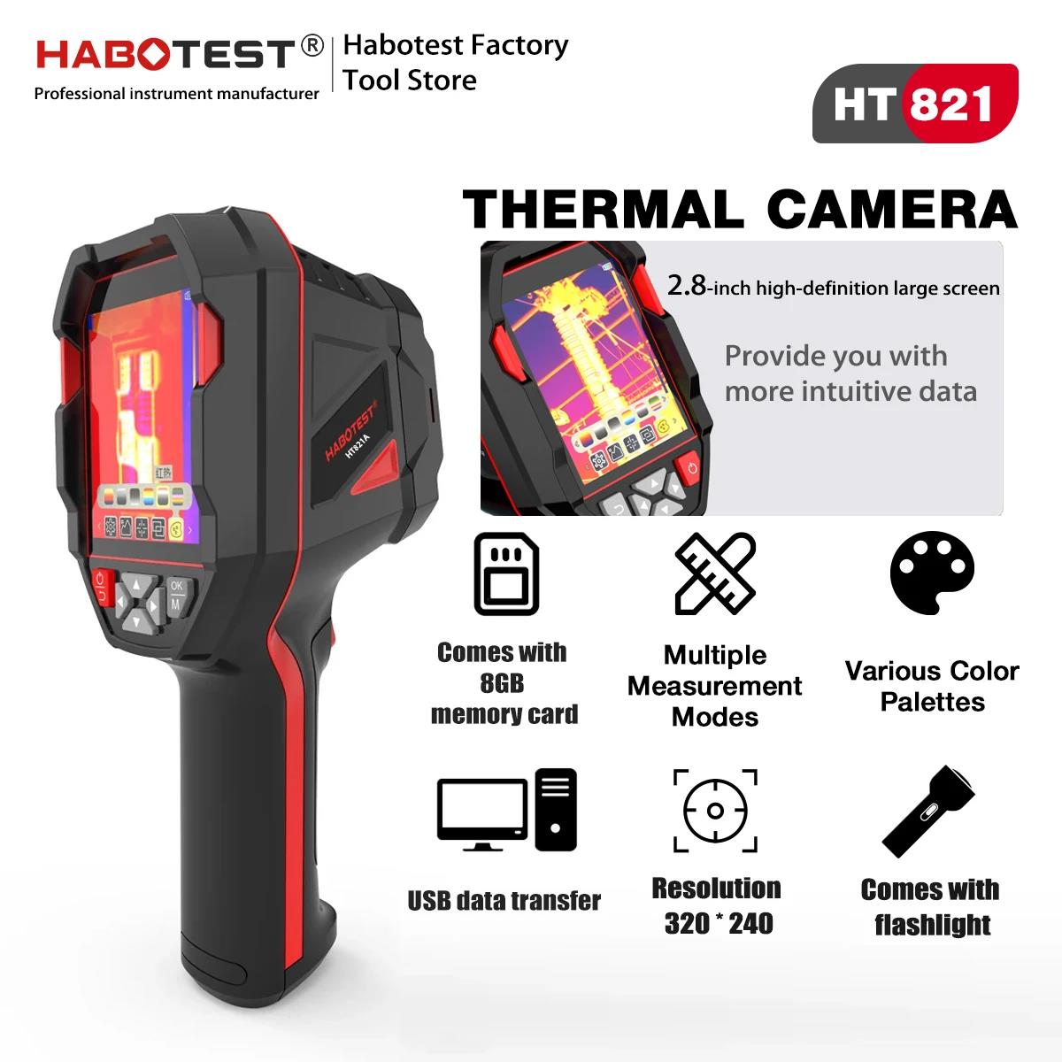 HABOTEST HT821A Wärmebildkamer – Nf 521 Thermal Imaging Camera Bewertung und Preis