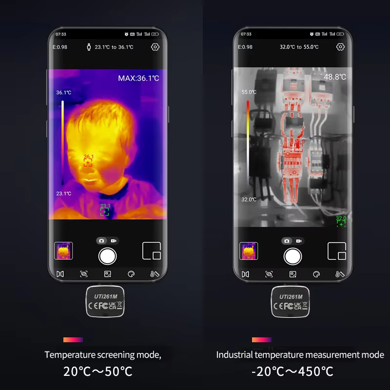 UNI-T UTi261M Wärmebildkamera  – Thermal Imaging Camera 256X192 Bewertung und Preis