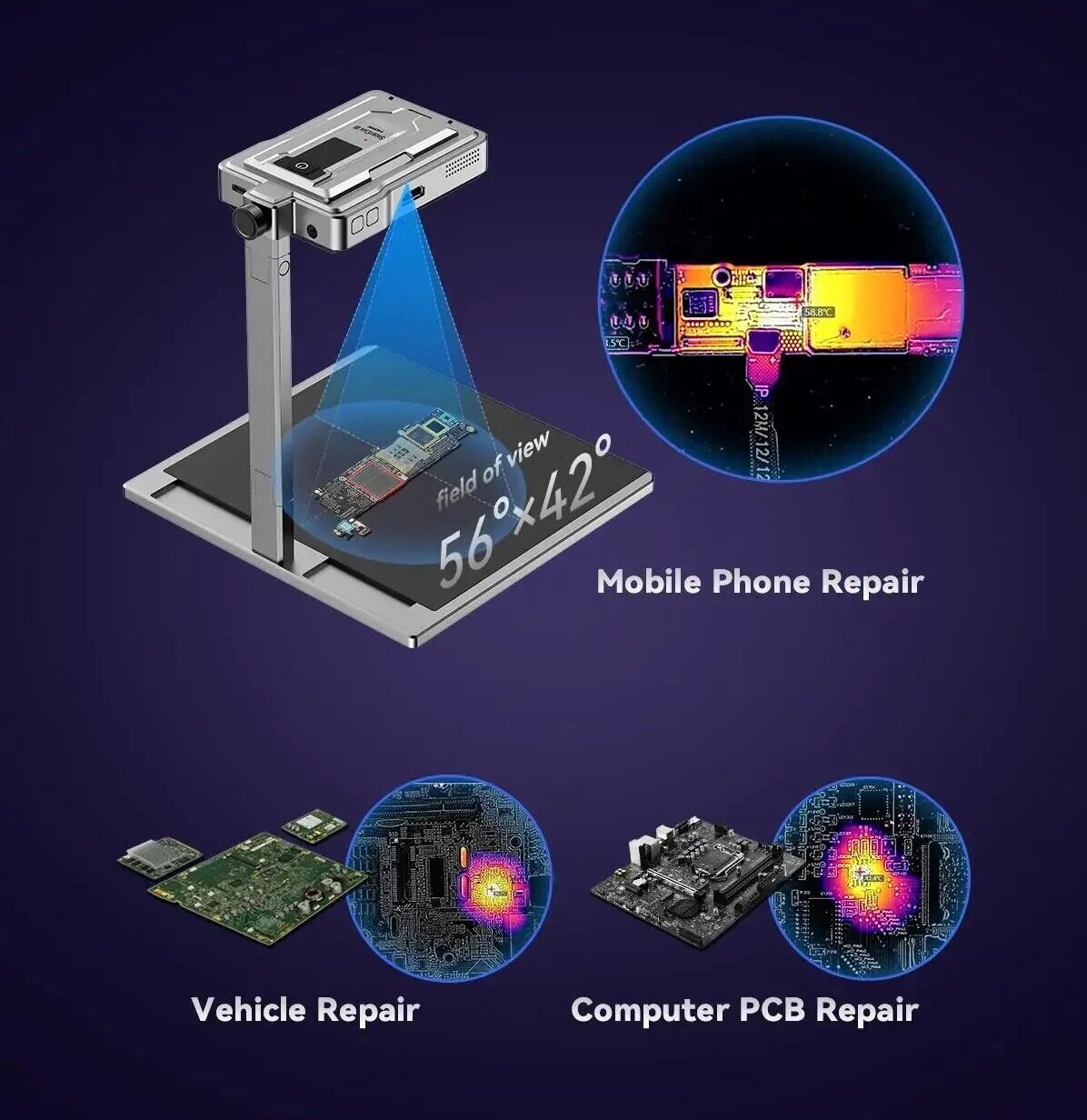 LANGCHI ShortCam III 4K Infrar – Pcb Short Circuit Thermal Diagnostics Bewertung und Preis