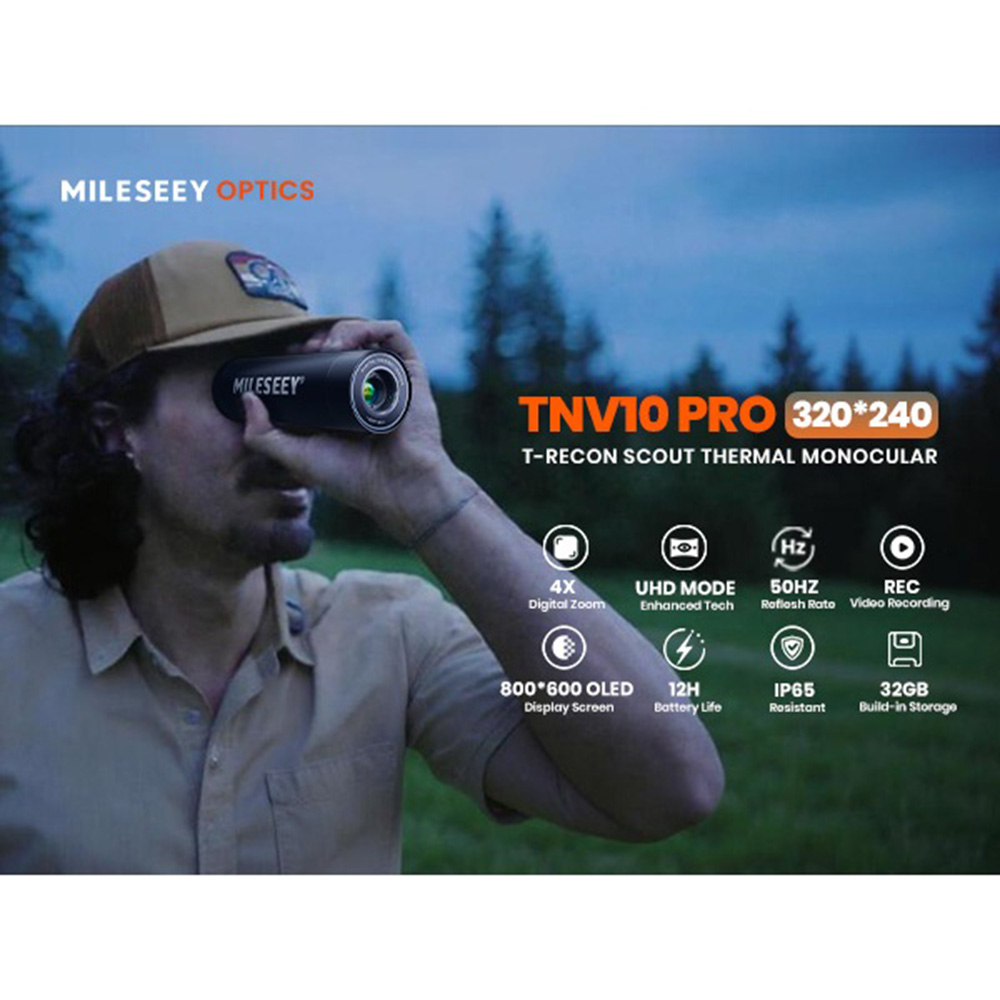 MILESEEY TNV10 PRO Wärmebildfe – Thermal Scope Night Vision Monocular Bewertung und Preis